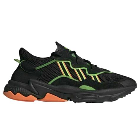 green ozweego adidas|Adidas Ozweego black green orange.